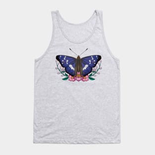 Purple Emperor Butterfly Tank Top